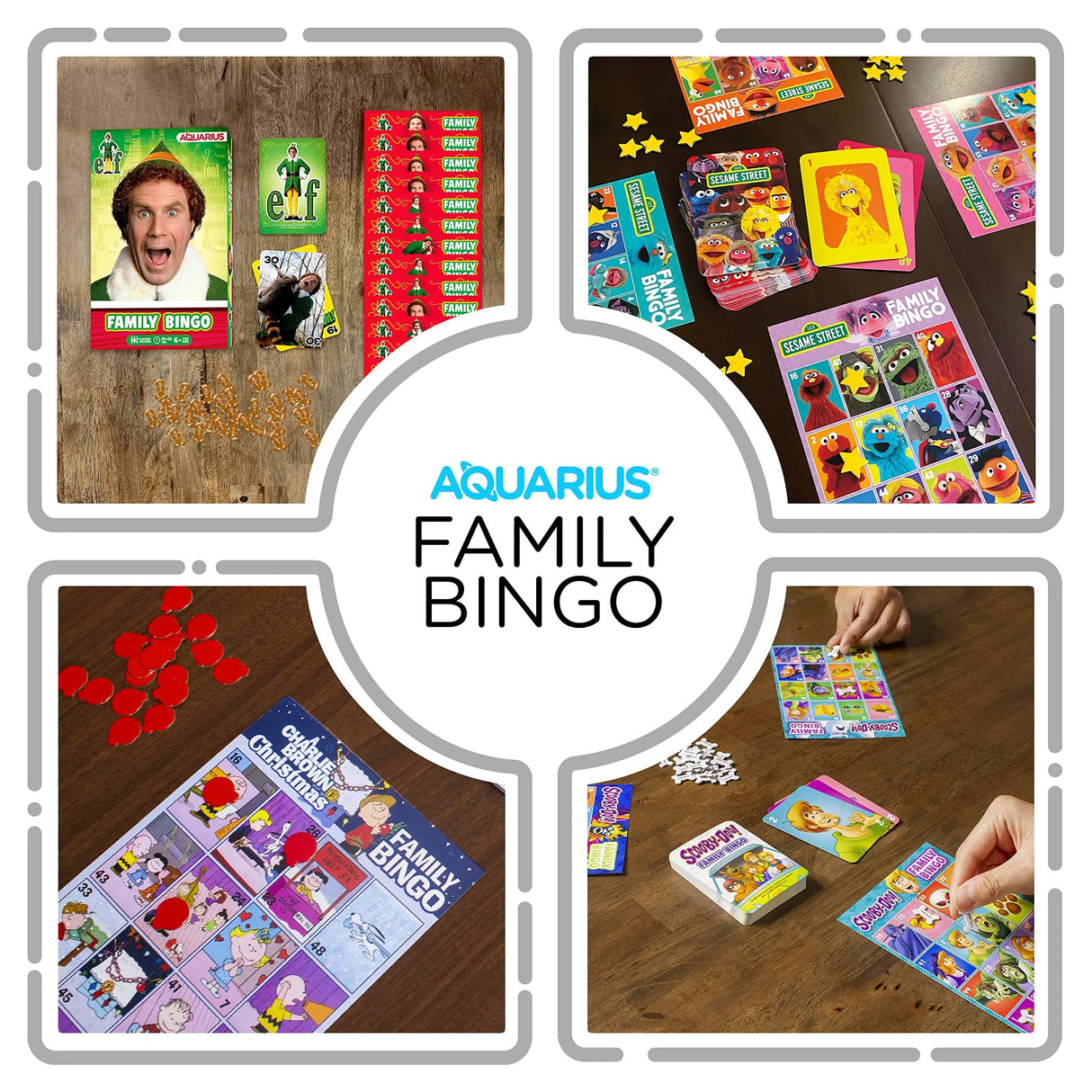 Aquarius - Elf Family Bingo Game