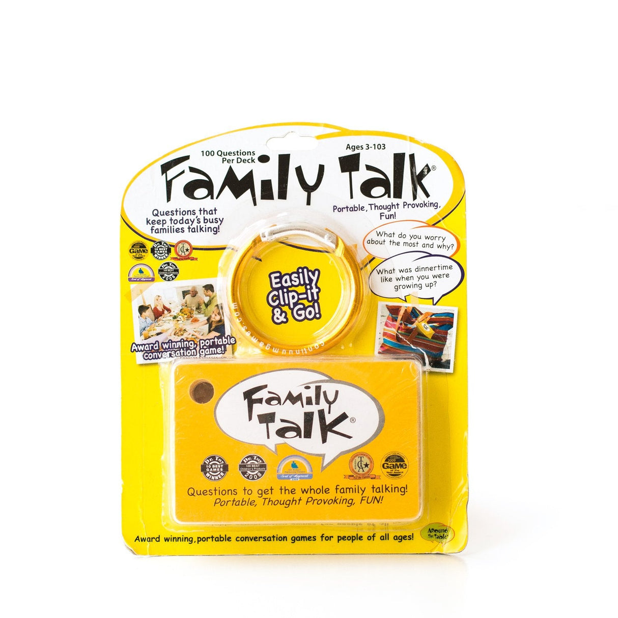Around The Table Games Family Talk Meaningful Conversation Starters And Car Travel Game.