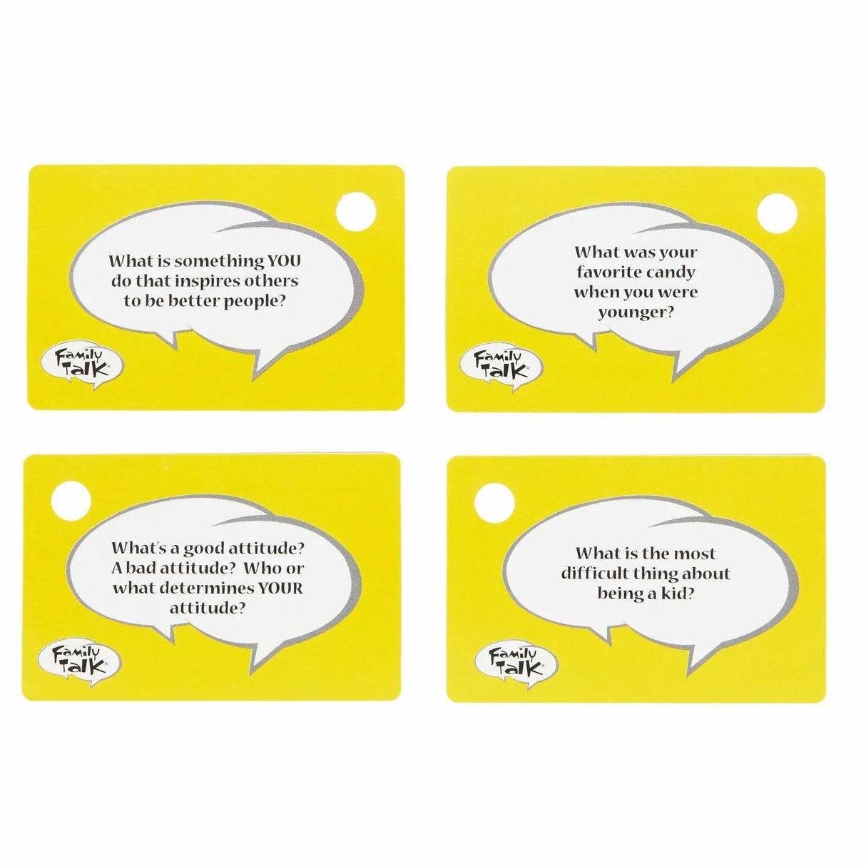 Around The Table Games Portable, Meaningful Conversation Starters And Car Travel Game - Family Talk 