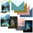 Assorted Encouragement Note Cards Inspired Scenery - 16ct