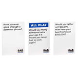 BAD CHOICES Party Game - The Have You Ever?.