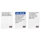 BAD CHOICES Party Game - The Have You Ever?.