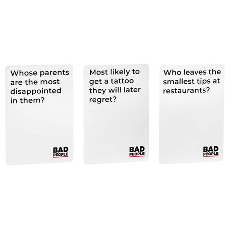 Bad People Party Game