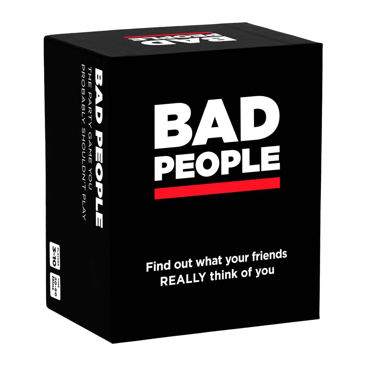 BAD PEOPLE Party Game - Hilarious Adult Card Game.