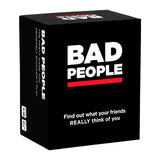 BAD PEOPLE Party Game - Hilarious Adult Card Game.
