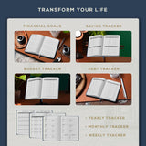 Beechmore Books Budget Planner - Symphony Blue