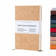 Beechmore Books Ruled Vegan Leather Notebook - Beige Cork.