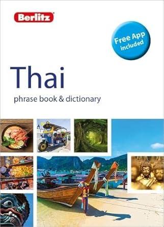 Berlitz Phrase Book & Dictionary Thai.