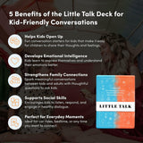 BestSelf Conversation Cards for Kids Little Talk Deck.