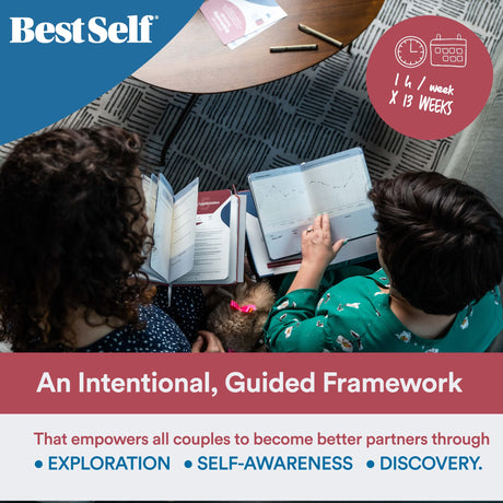 Bestself Relationship Journals + Couples Course 13 Week Guide