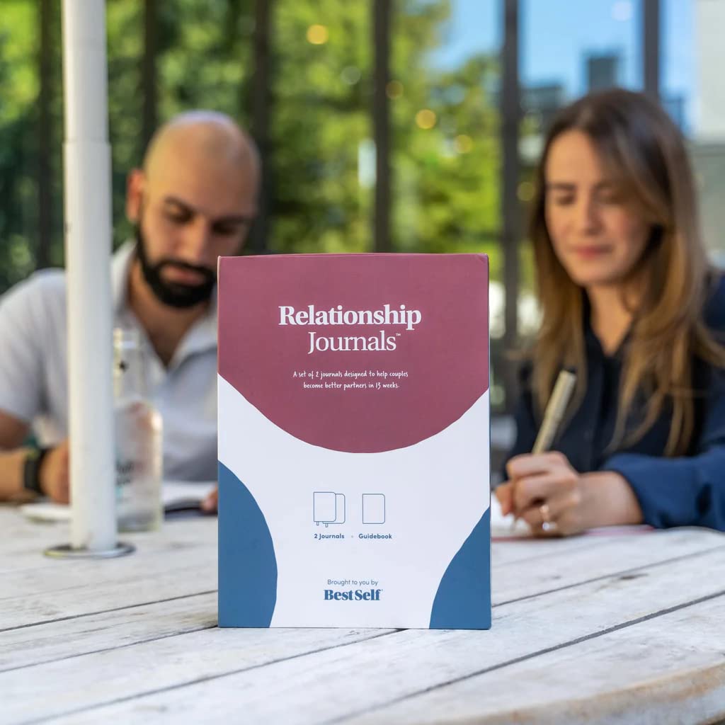 BestSelf Couples Journal for Him and Her 13 Week Marriage Workbooks.