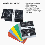 BestSelf Date Deck – 50 Conversation Cards Engaging for Couples.