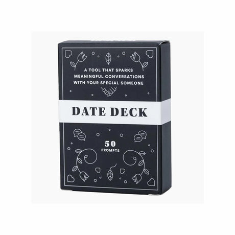 BestSelf Date Deck – 50 Conversation Cards Engaging for Couples.