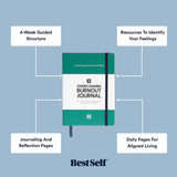 BestSelf Guided Self Care Journal for Mental Health and Overcoming Burnout.