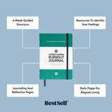 BestSelf Guided Self Care Journal for Mental Health and Overcoming Burnout.
