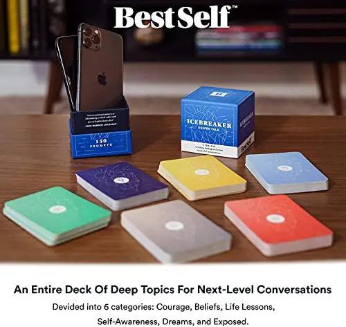 Bestself Icebreaker Deeper Talk Deck - Conversation Starter