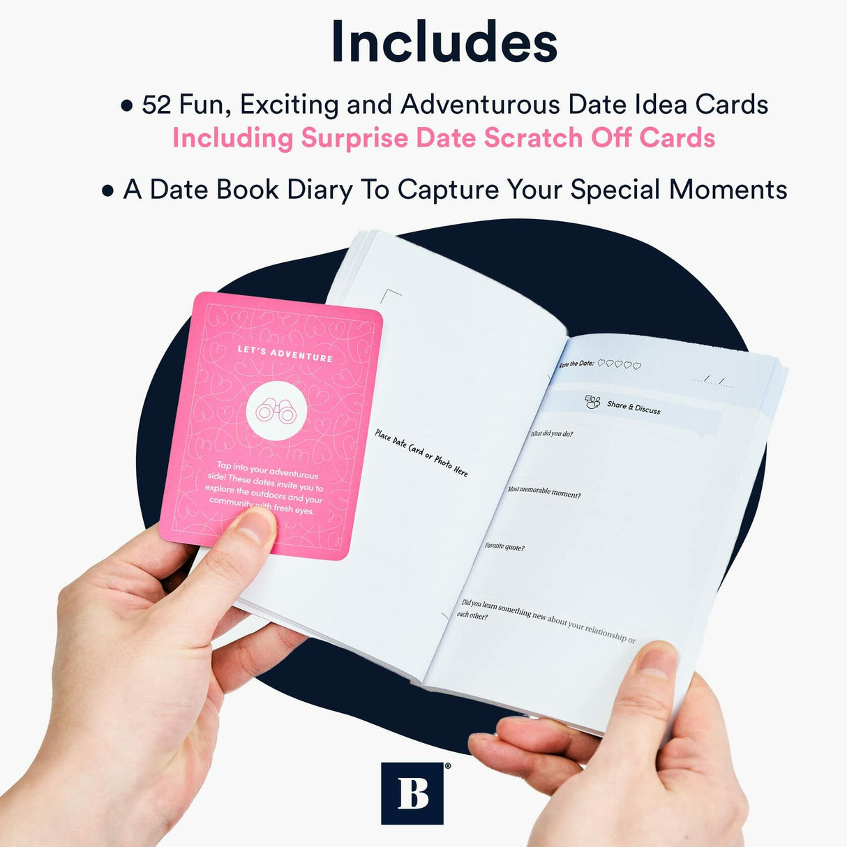 BestSelf It's A Date - 52 Memorable Date Ideas for Couples.
