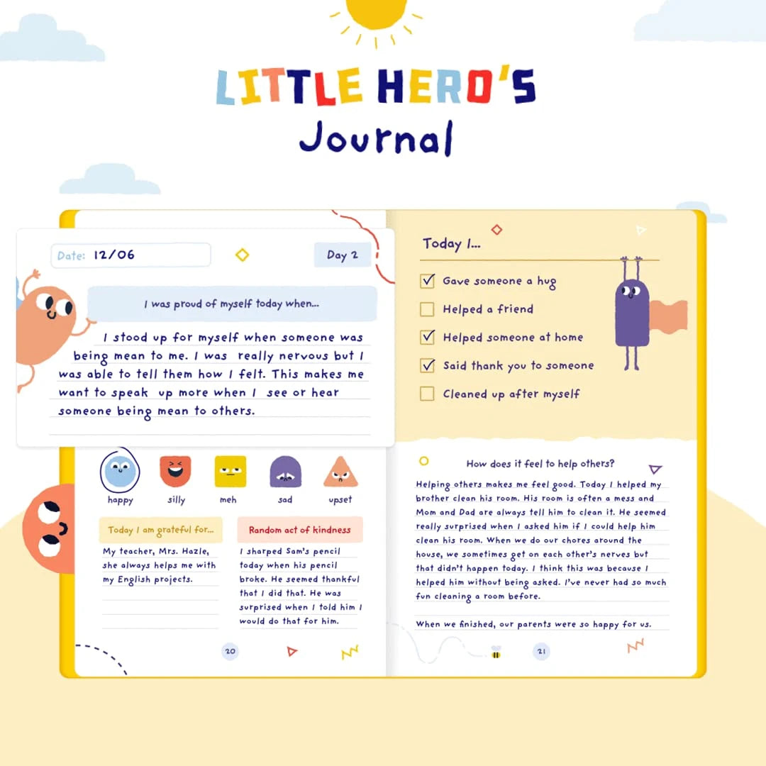 BestSelf Little Hero's Journal for Kids.