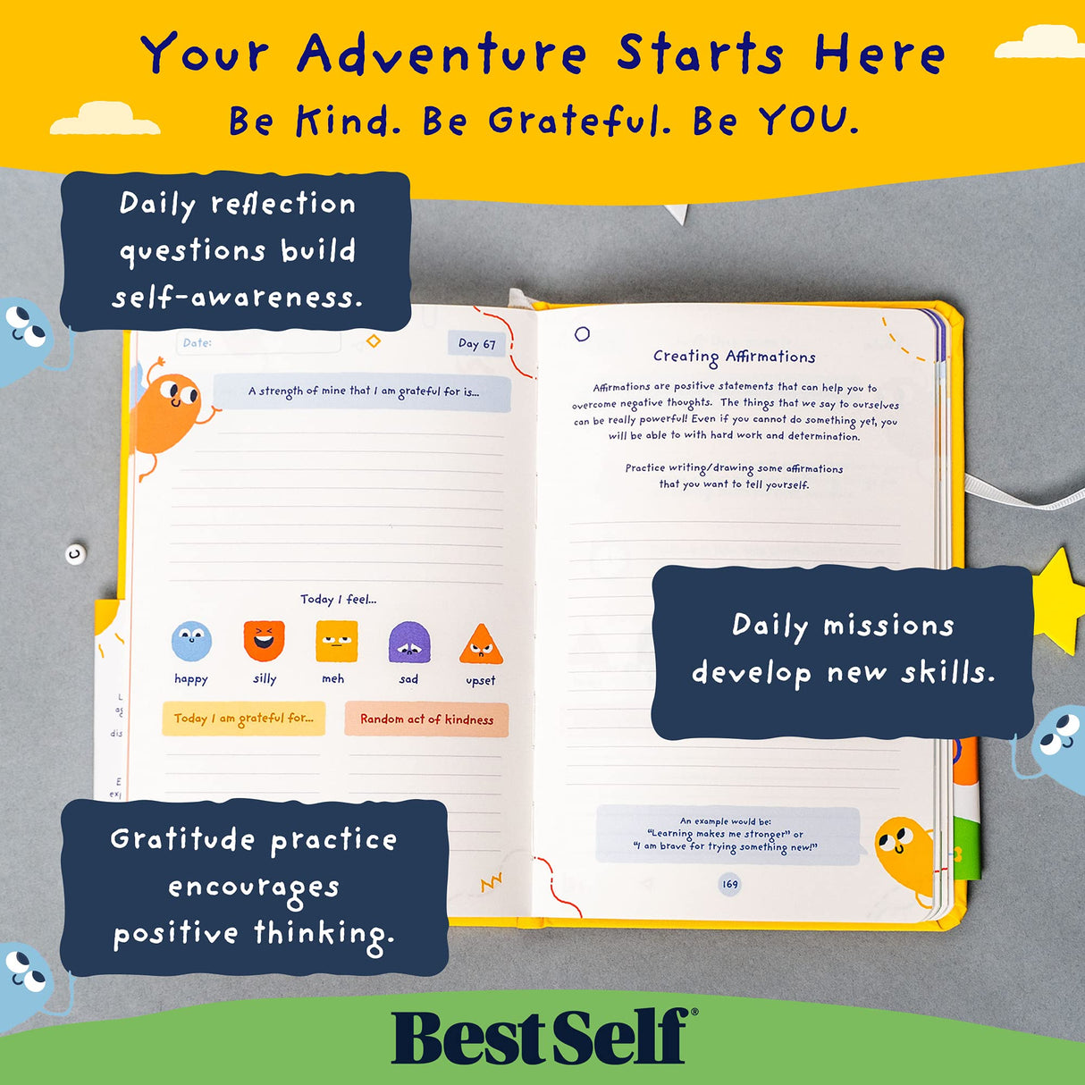 BestSelf Little Hero's Journal for Kids.
