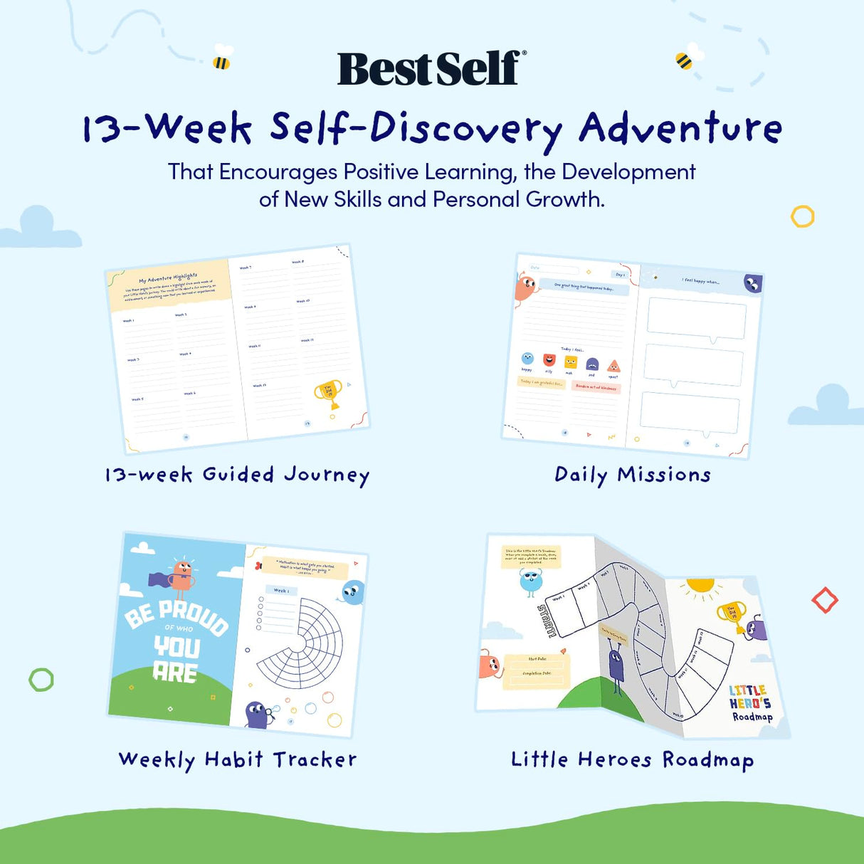 BestSelf Little Hero's Journal for Kids BestSelf Co.