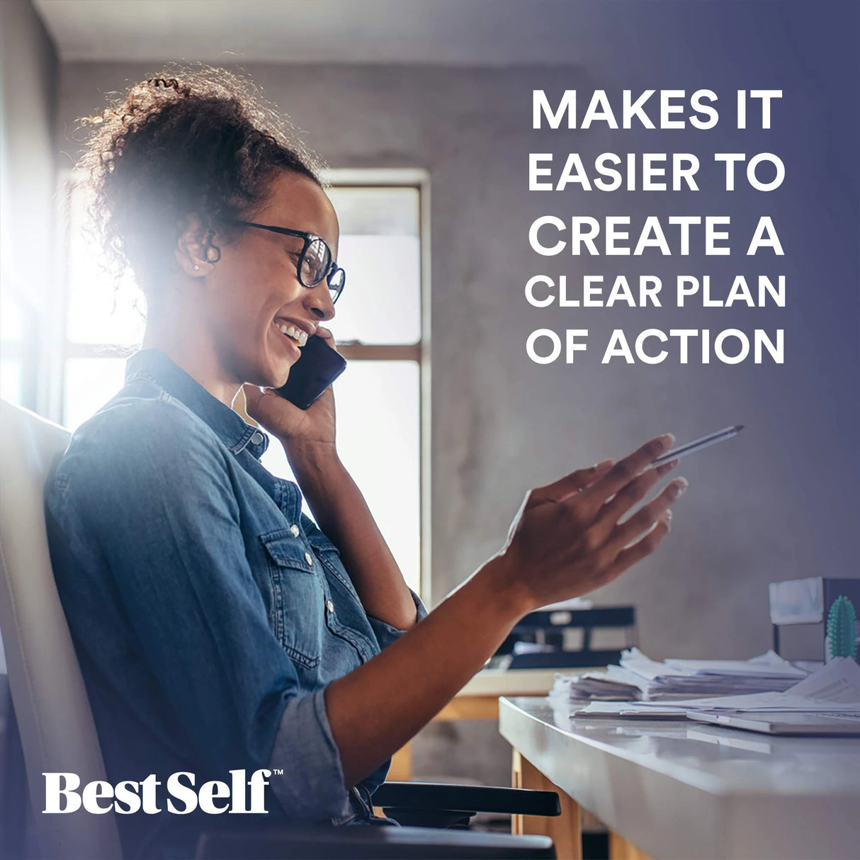 BestSelf Project Action Pad - Daily Task Planner, to-Do List & Action Pad for Boosting Productivity and Effective Project Management.