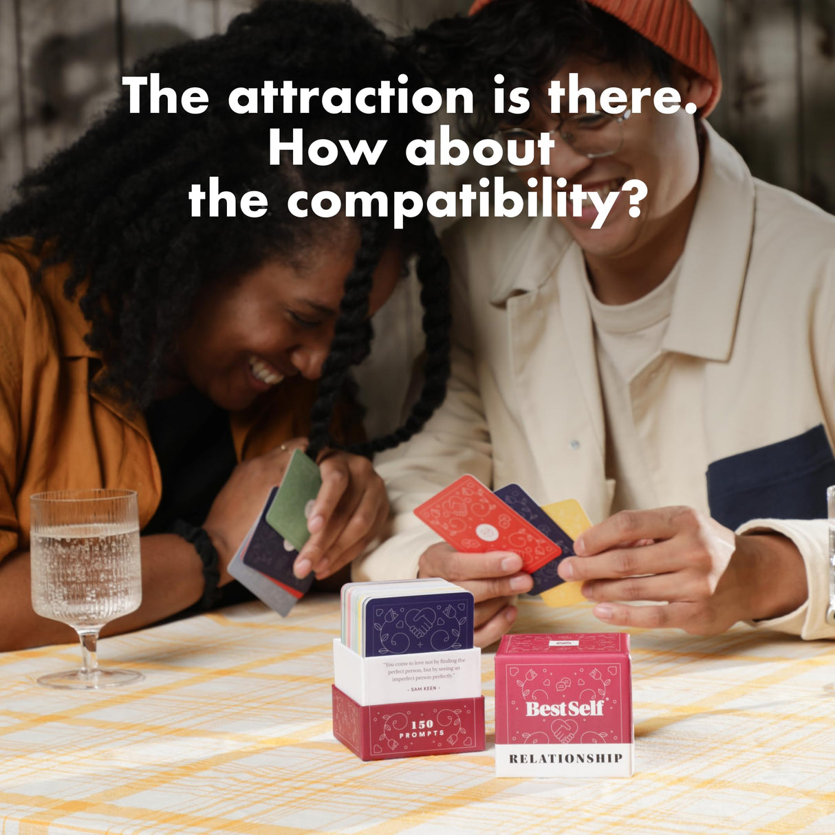 BestSelf Relationship Deck - 150 Discussion Prompts for Couples.