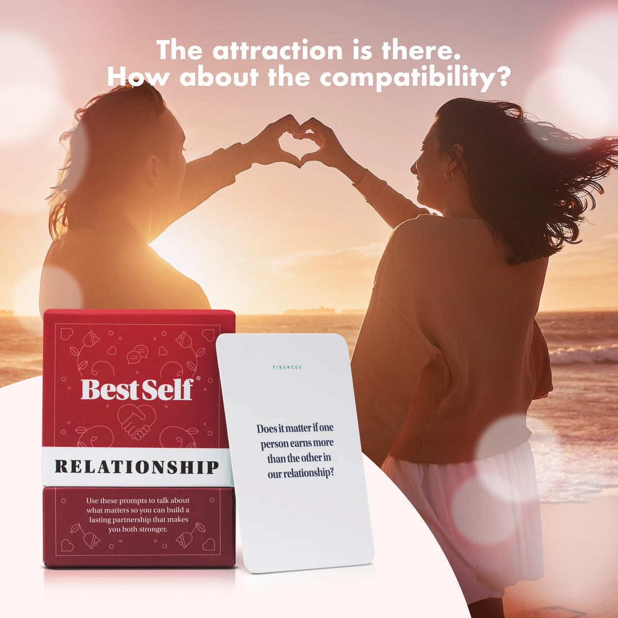 Bestself Relationship Deck - 150 Discussion Prompts For Couples