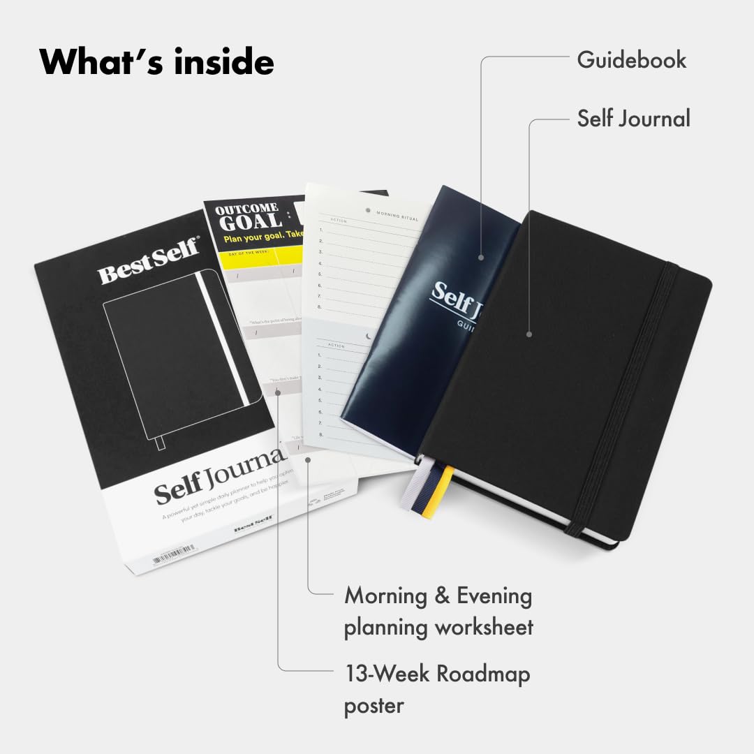 BestSelf Self Journal 13-Week Productivity Journal.