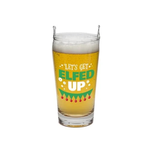 Big Mouth Beer Glass - Elfed Up.