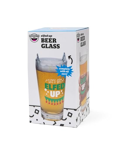 Big Mouth Beer Glass - Elfed Up.