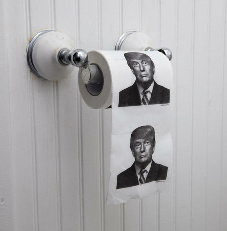 Big Mouth Inc Donald Trump Novelty Toilet Paper.