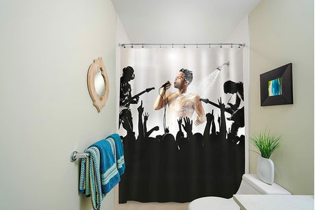 BigMouth Inc Shower Curtain (Rockstar).