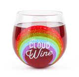 Bigmouth Inc Stemless Wine Glass (On Cloud Wine)
