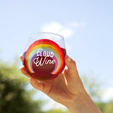 BigMouth Inc Stemless Wine Glass (On Cloud Wine).