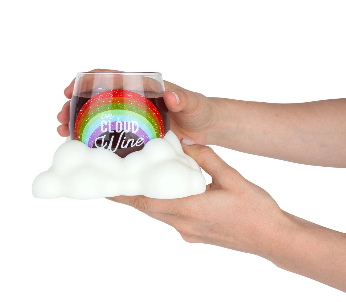 BigMouth Inc Stemless Wine Glass (On Cloud Wine).