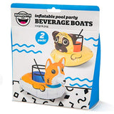 BigMouth Inc. Dog Beverage Boats (2-Pack).