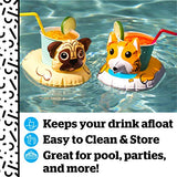 BigMouth Inc. Dog Beverage Boats (2-Pack).