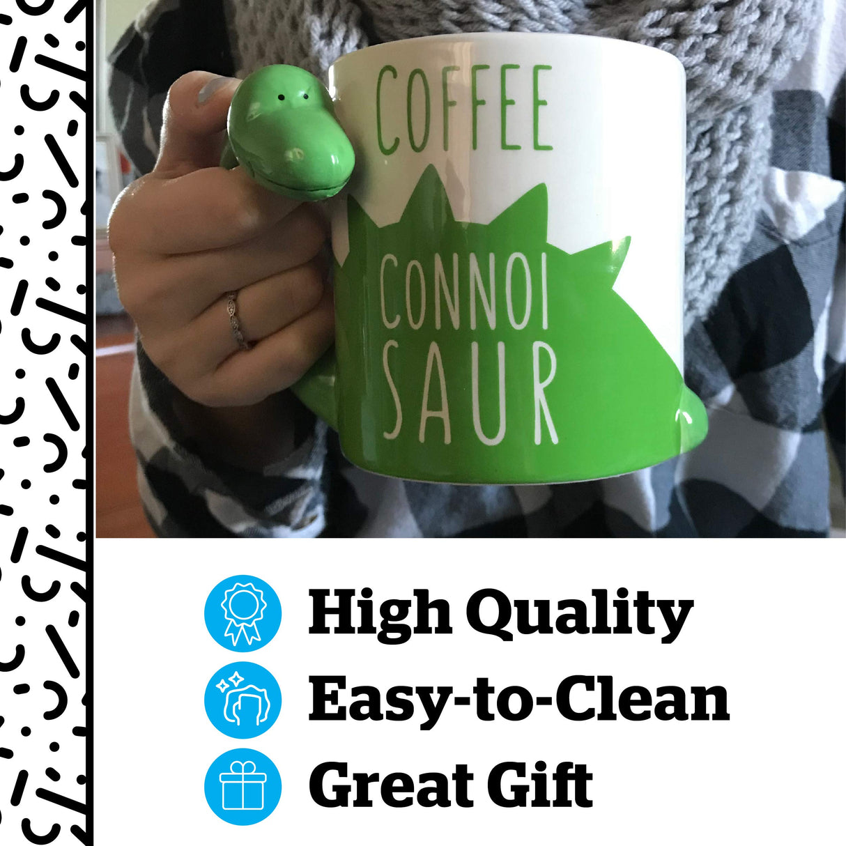 BigMouth Inc. Original Dinosaur Coffee Mug.