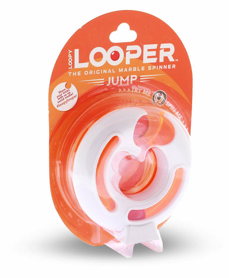 Blue Orange Looper Jump Skill Fidget.