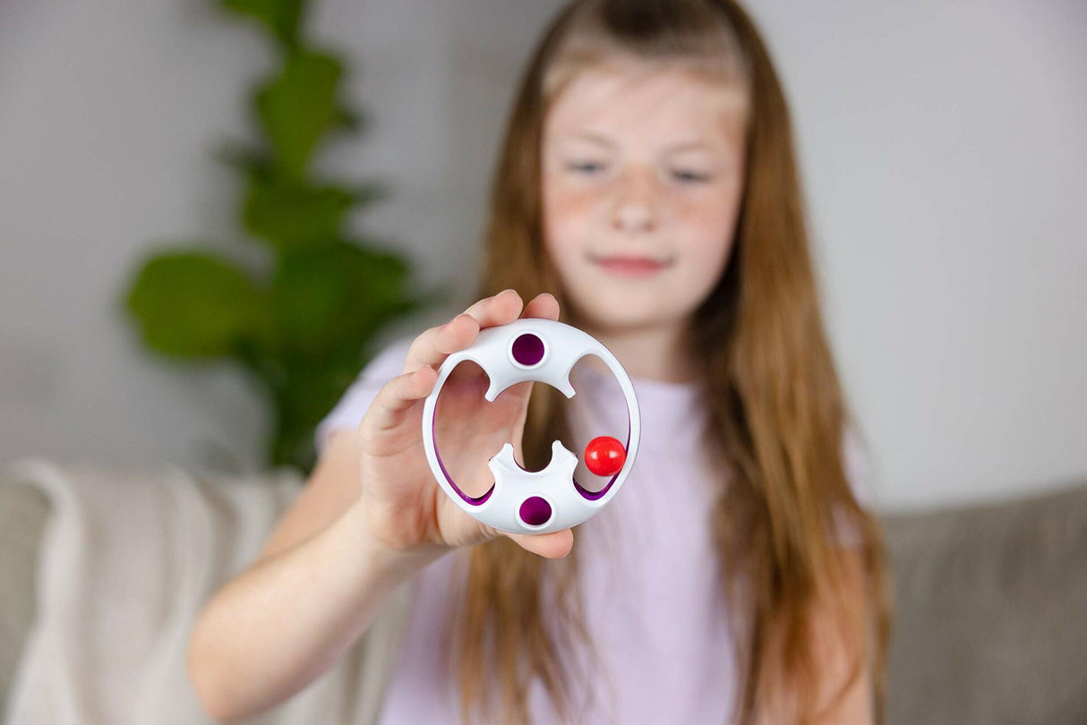 Blue Orange Loopy Edge Skill Fidget.