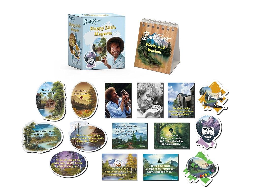 Bob Ross: Happy Little Magnets (RP Minis).