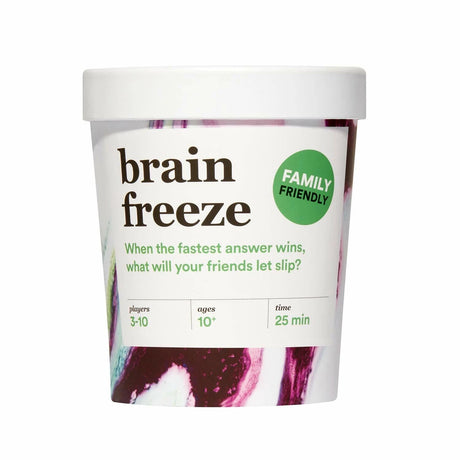 Brain Freeze Family Card Game.