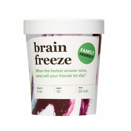 Brain Freeze Family Card Game.