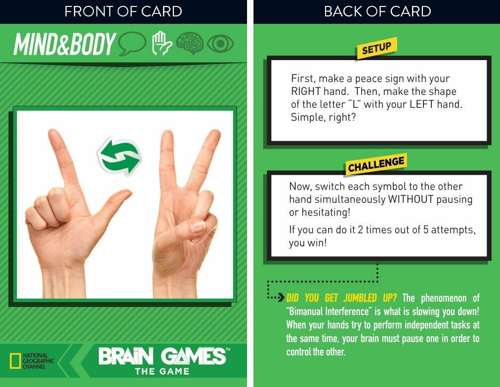 Brain Games - The National Geographic Game.