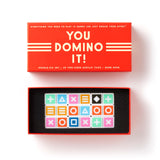 Brass Monkey You Domino It! Domino Game Set.