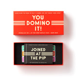 Brass Monkey You Domino It! Domino Game Set Brass Monkey