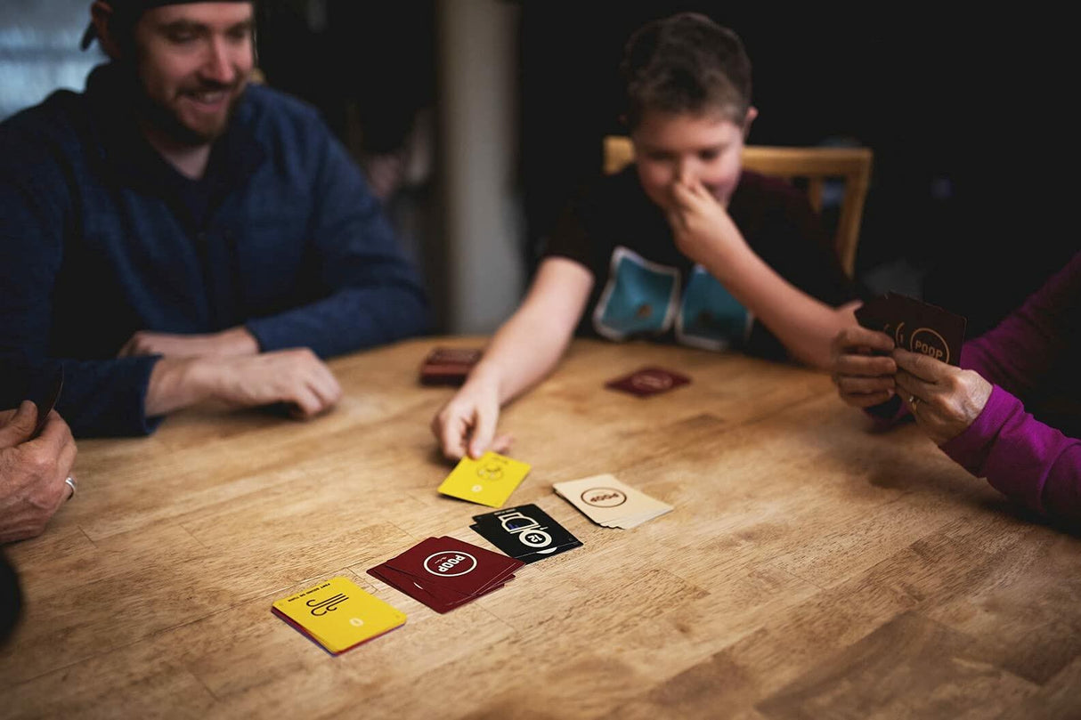 Breaking Games Poop The Game - Hilarious and Family-Friendly Card Game.