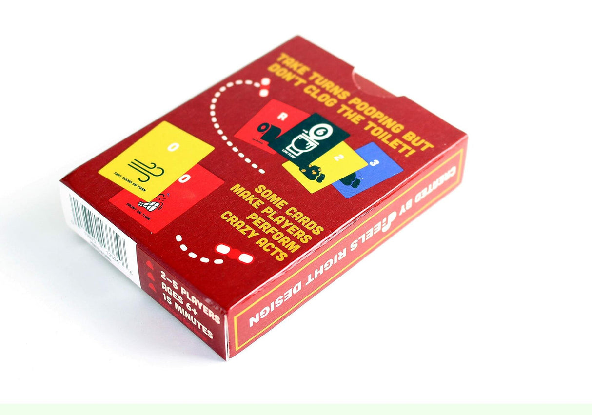 Breaking Games Poop The Game - Hilarious and Family-Friendly Card Game.