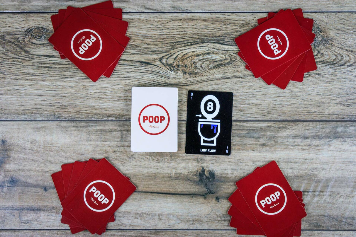 Breaking Games Poop The Game - Hilarious and Family-Friendly Card Game Breaking Games