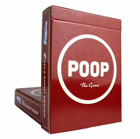 Breaking Games Poop The Game - Hilarious and Family-Friendly Card Game.